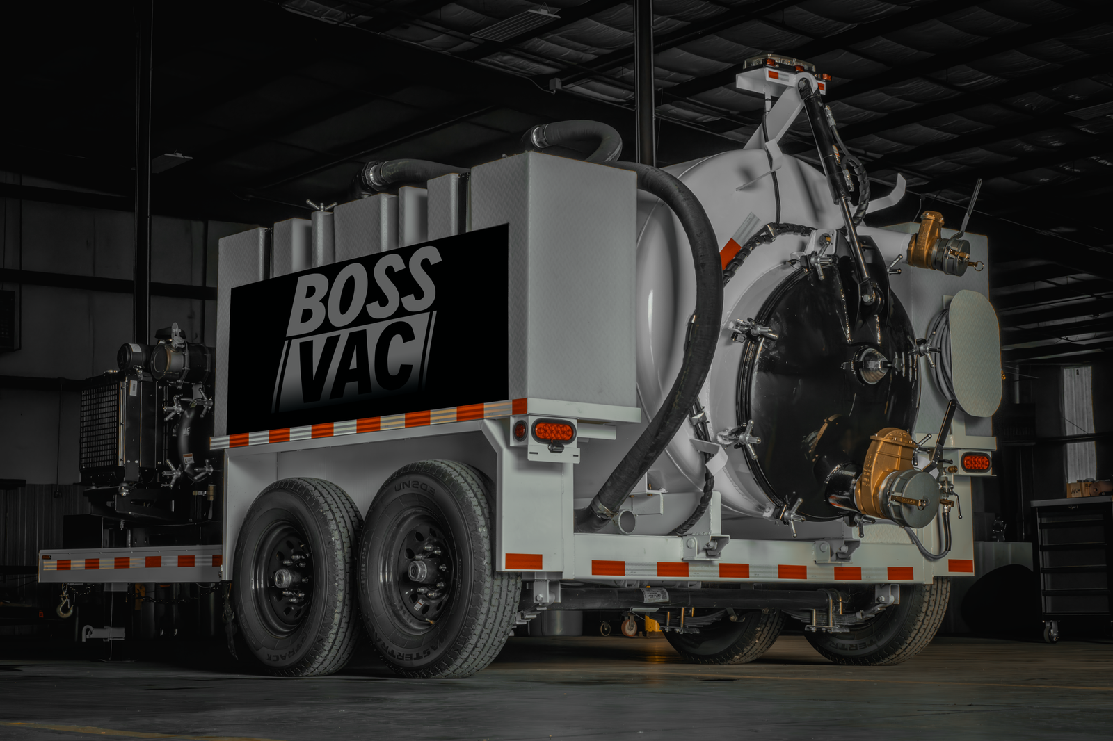 BossVac BV-1000 hydro excavation equipment for sale flagship
