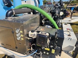 Used hydro vac trailer for sale BV-500 close-up detail — factory inspected